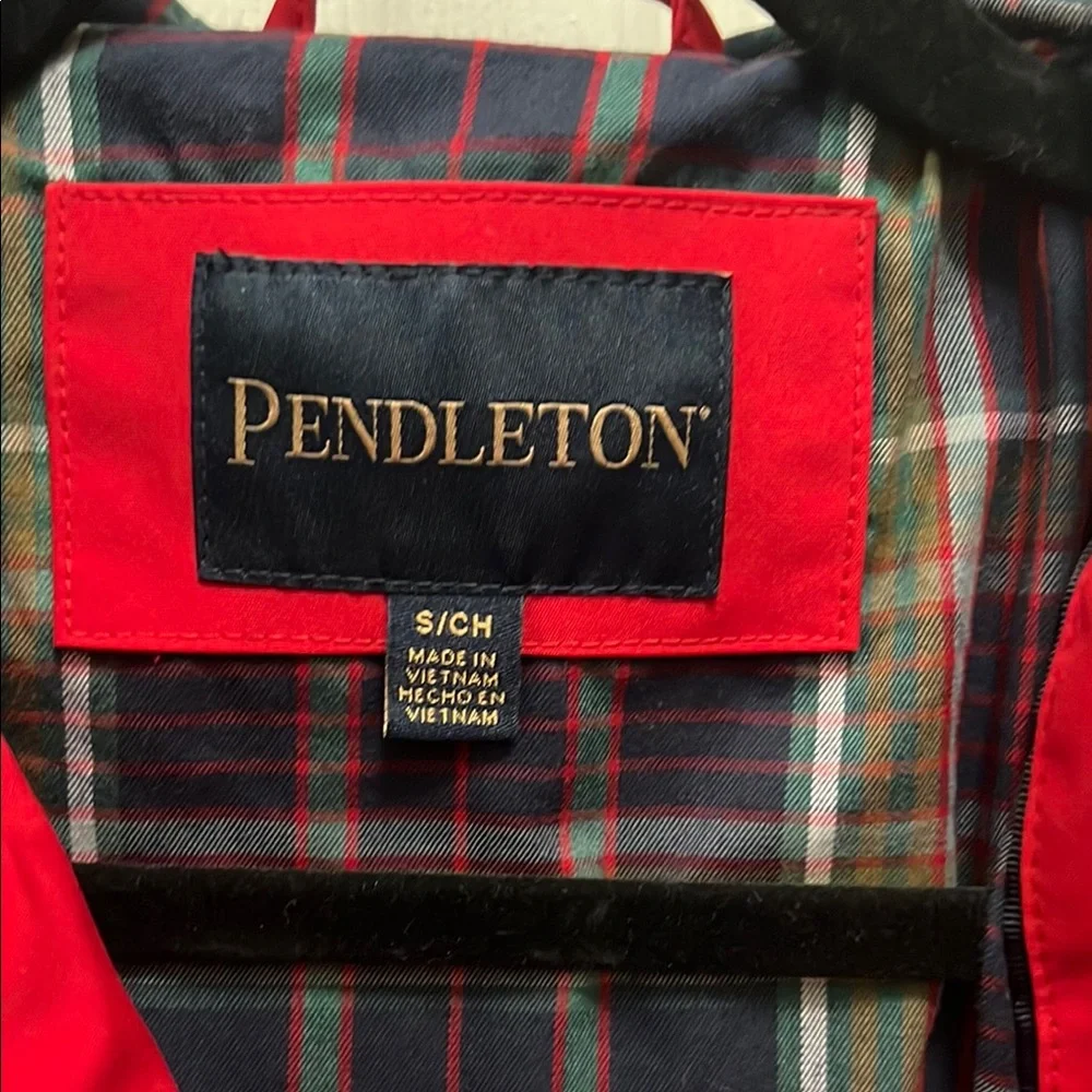 Pendleton Red Hooded Jacket - Picture 2 of 6